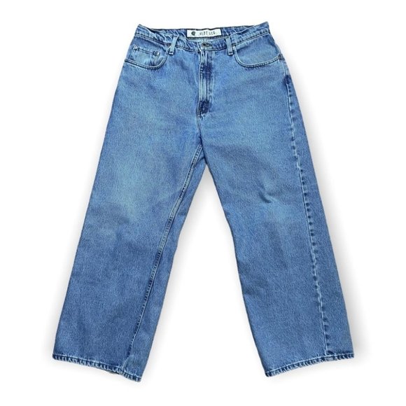Arizona Jean Company Jeans Arizona Jean Co Wide Leg High Rise Blue